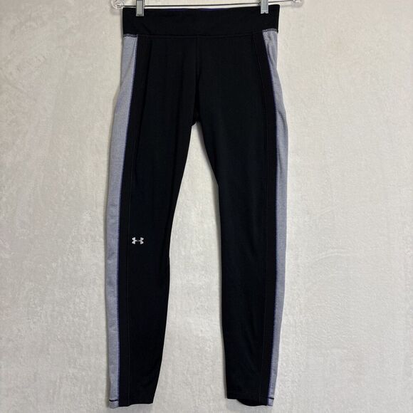 Under Armour Women's ColdGear Compression Activewear Leggings Size Medium - Picture 1 of 14